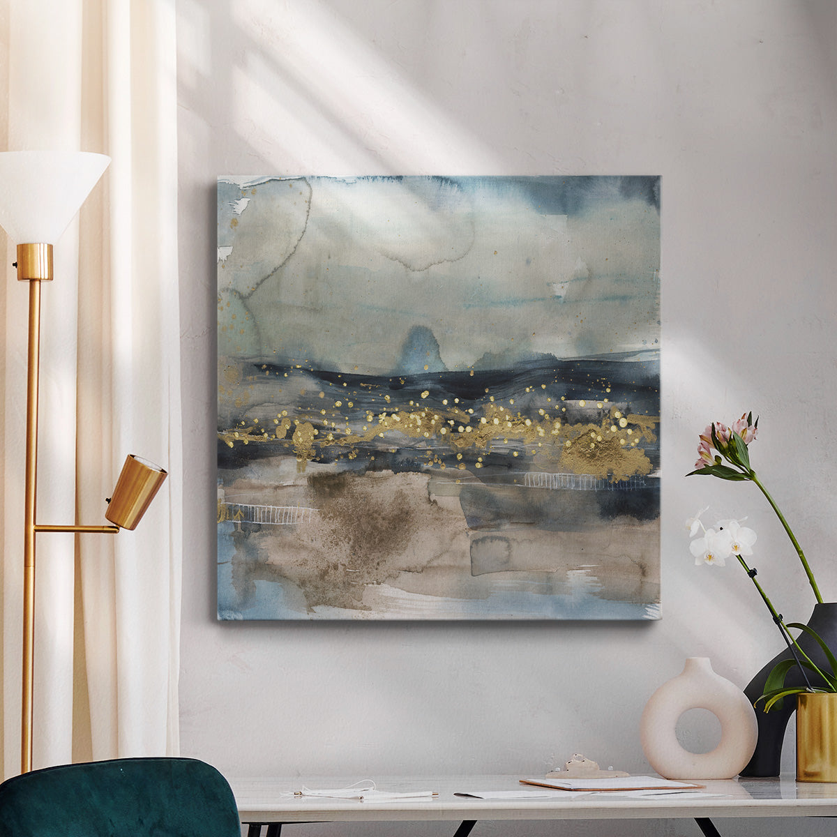 Golden Light on the Horizon II - Canvas Art Print