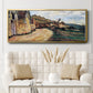 The Road in Giverny, 1885 - Floater Framed Canvas Print