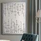 Vertical Arrangement I - Modern Framed Canvas Print