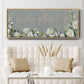Family Gathers - Floater Framed Canvas Print