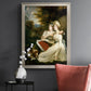 Classical portrait of the Frankland sisters by John Hoppner in an ornate champagne frame displayed in a dark-toned interior setting.