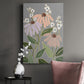 Woodblock Floral I Premium Gallery Wrapped Canvas - Ready to Hang