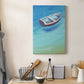 Anchored Dingy II Premium Gallery Wrapped Canvas - Ready to Hang