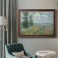 Poppy Field, Argenteuil - Ornate Framed Canvas Print