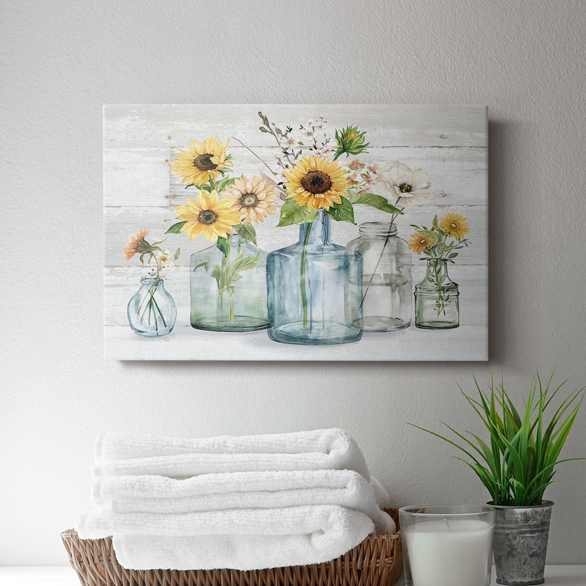 Sunflower Extravaganza - Canvas Art Print