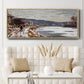 The Seine at Bougival, 1869 - Floater Framed Canvas Print