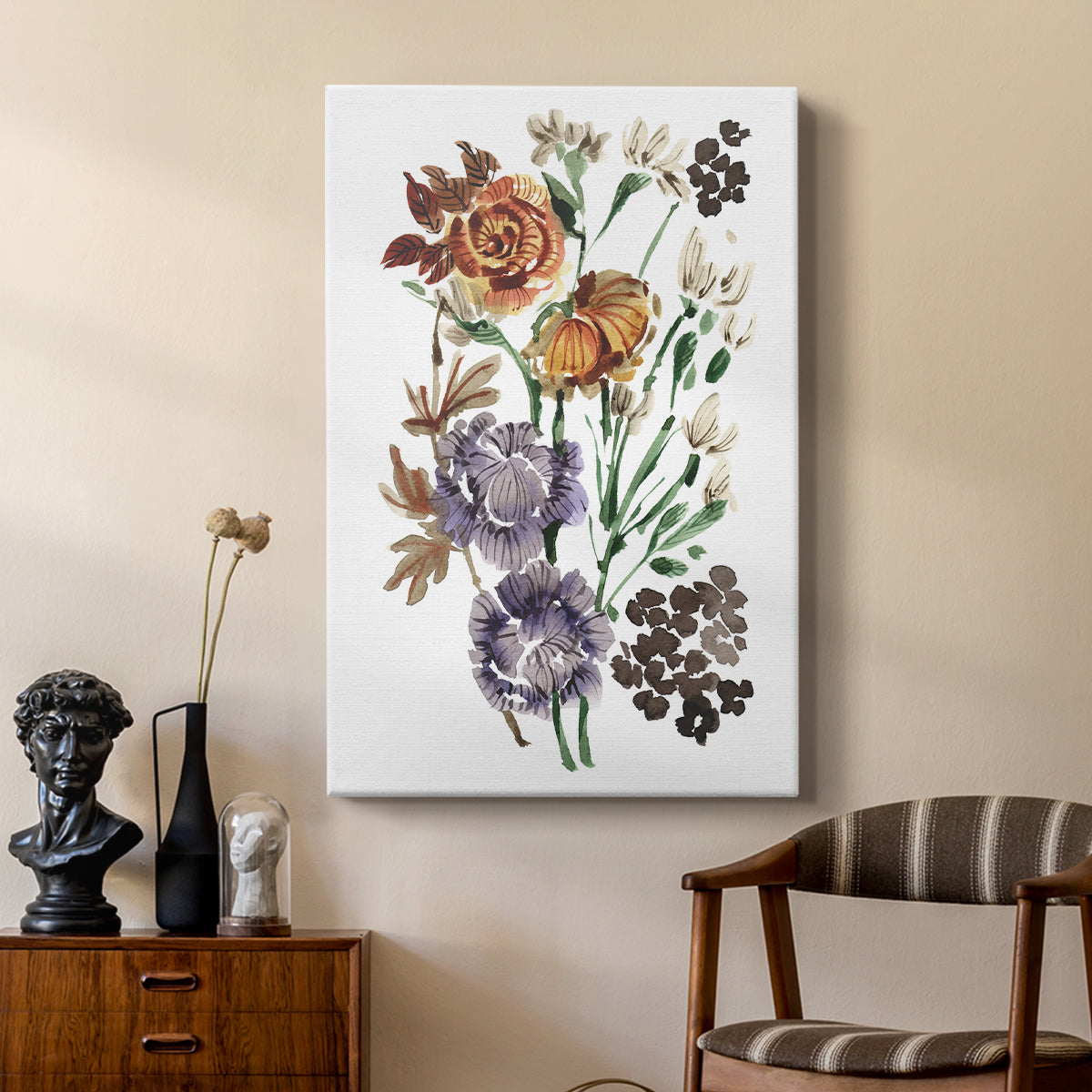 Garden Bouquets I - Canvas Art Print