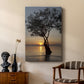 Sunset Silhouette - Canvas Art Print