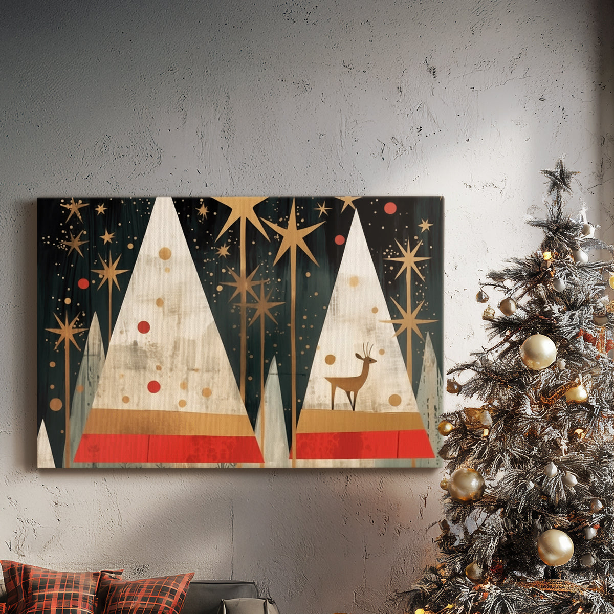 Honeyed Village - Canvas Art Print