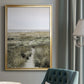 Footpath to Paradise - Modern Framed Canvas Print