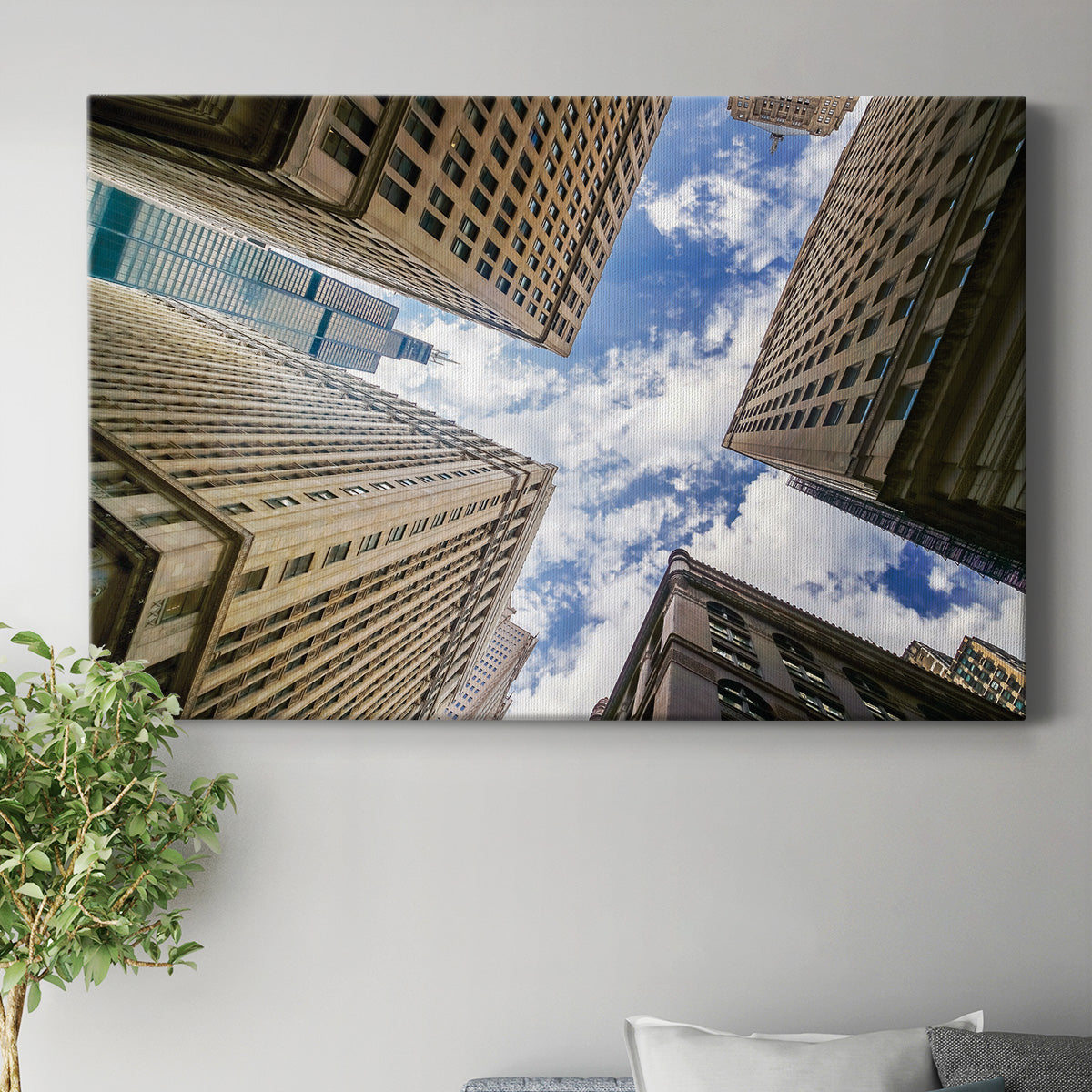 Skyline Chicago - Canvas Art Print