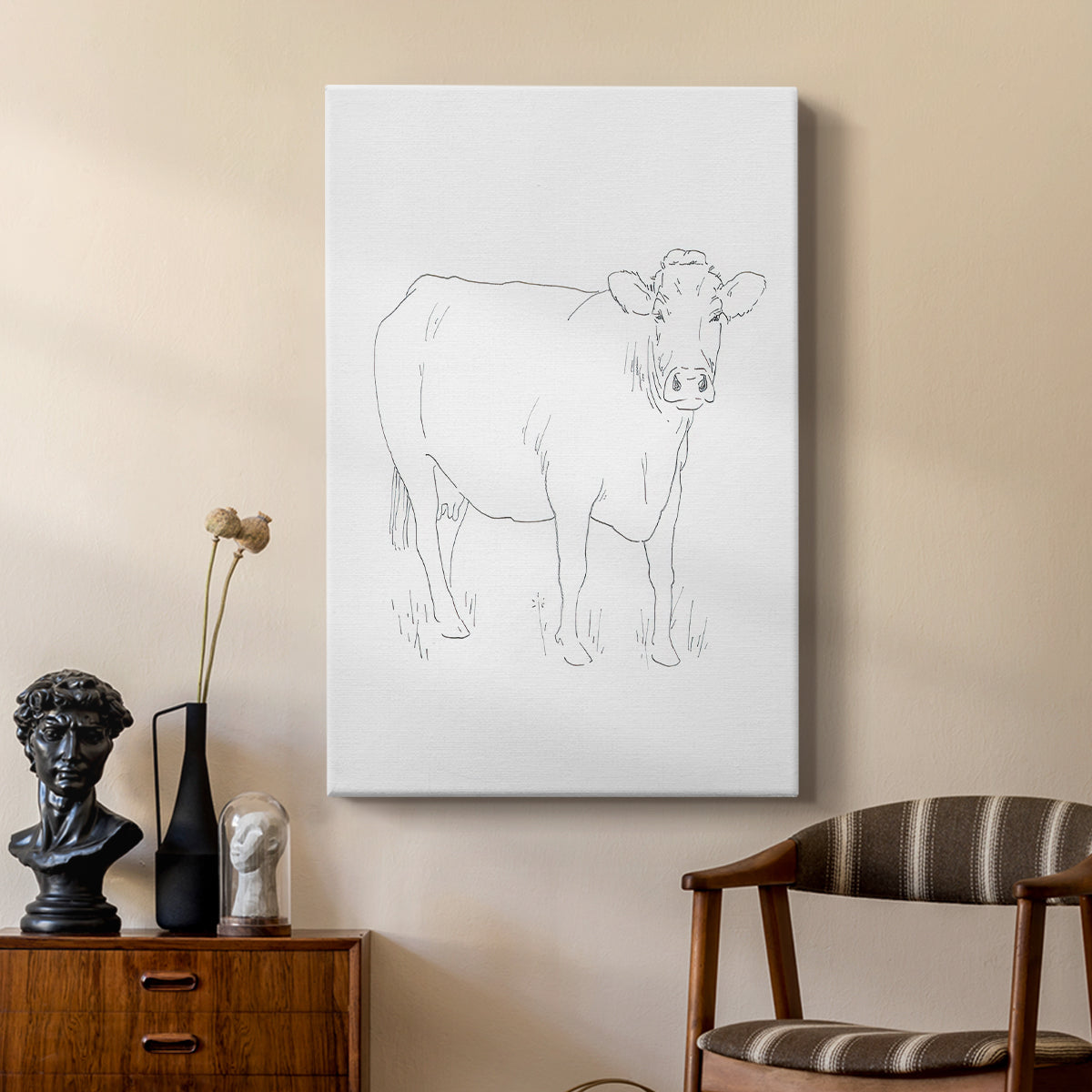 Limousin Cattle III - Canvas Art Print