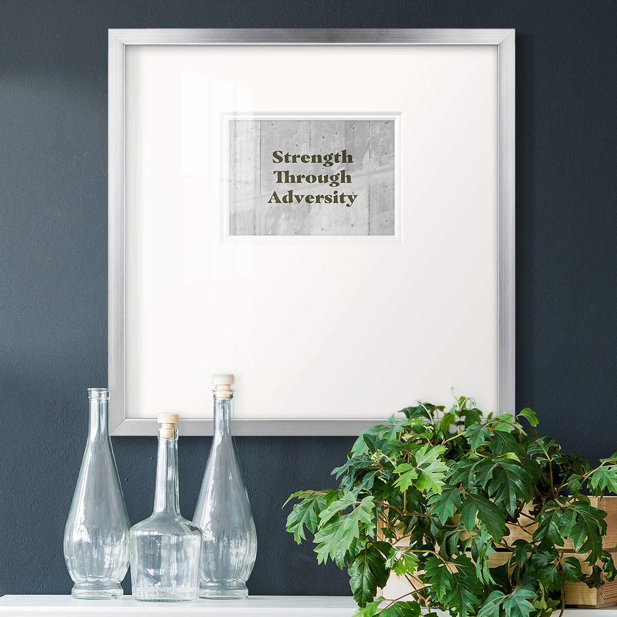 BroInspo VII Premium Framed Print Double Matboard