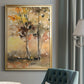 Fall Foliage Watercolor II - Modern Framed Canvas Print