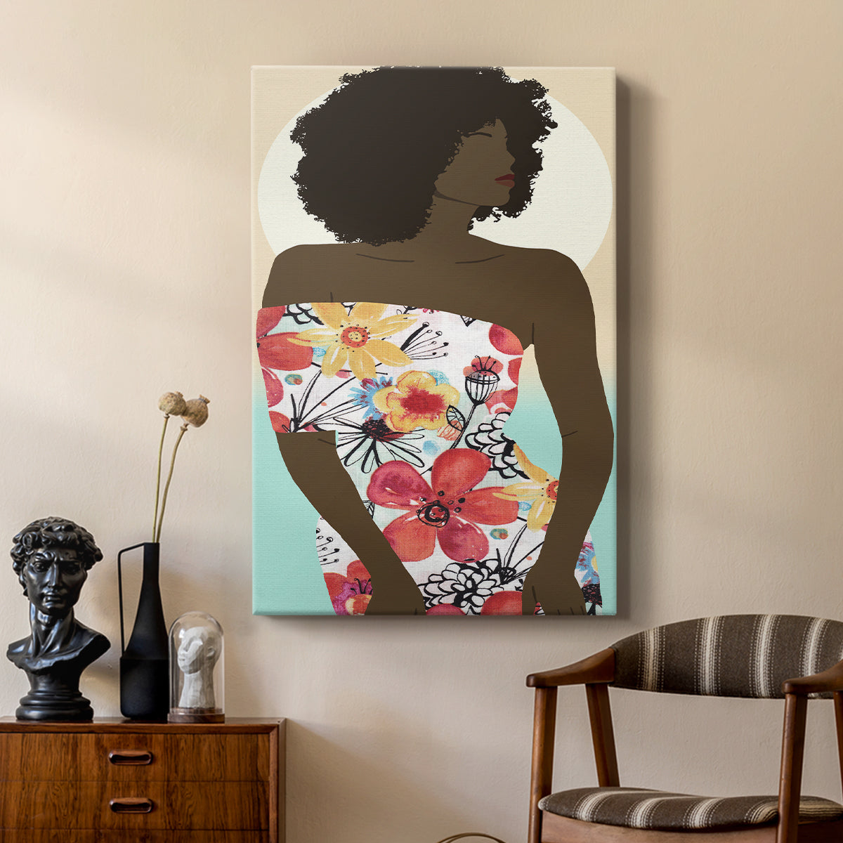 You Go Woman II - Canvas Art Print