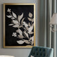 Midnight Silhouette II - Modern Framed Canvas Print