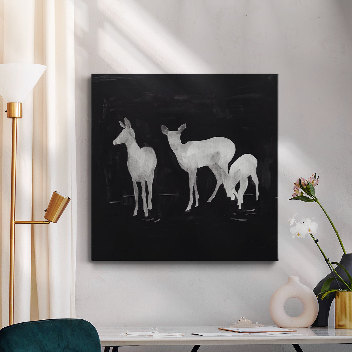 Sophisticated Whitetail II - Canvas Art Print