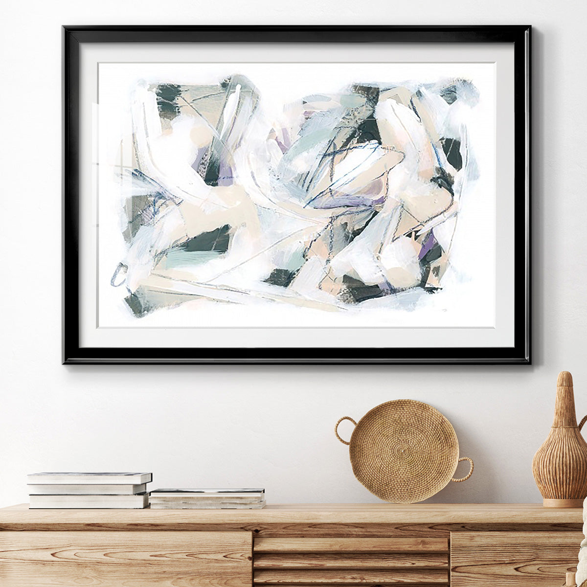 Arctic Helix I - Modern Framed Art Print