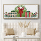 Woodland Holiday Collection D - Floater Framed Canvas Print