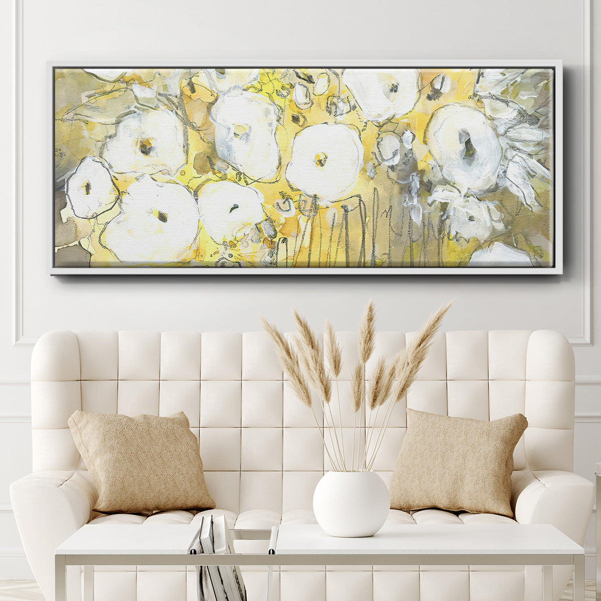 Heirloom Treasure I - Floater Framed Canvas Print