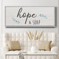 Hope & Soap - Floater Framed Canvas Print