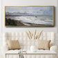 The Beach at Saint Adresse, 1876 - Floater Framed Canvas Print