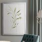 Windblown Leaves II - Modern Framed Canvas Print