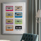 Musical Inspiration - Modern Framed Canvas Print
