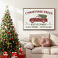 Christmas Farm Sign Collection A - Framed Gallery Wrapped Canvas in Floating Frame