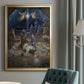 Silent Night - Modern Framed Canvas Print