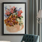 Mauve Bouquet in Teapot II - Modern Framed Canvas Print