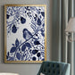 Indigo Song II - Modern Framed Canvas Print