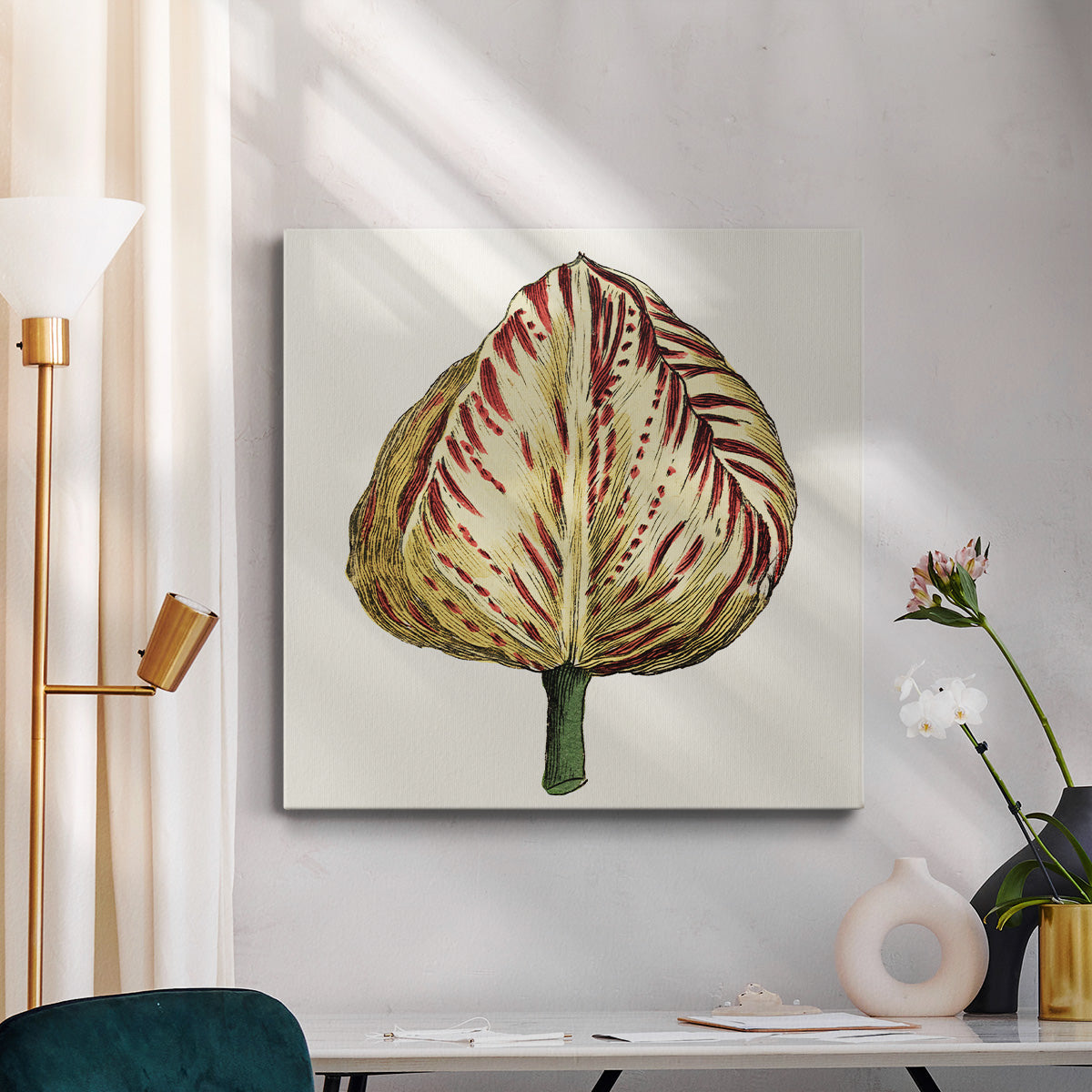 Tulip Garden IX - Canvas Art Print