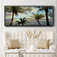 Honduras Sunset - Floater Framed Canvas Print