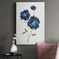 Blue Mums - Canvas Art Print