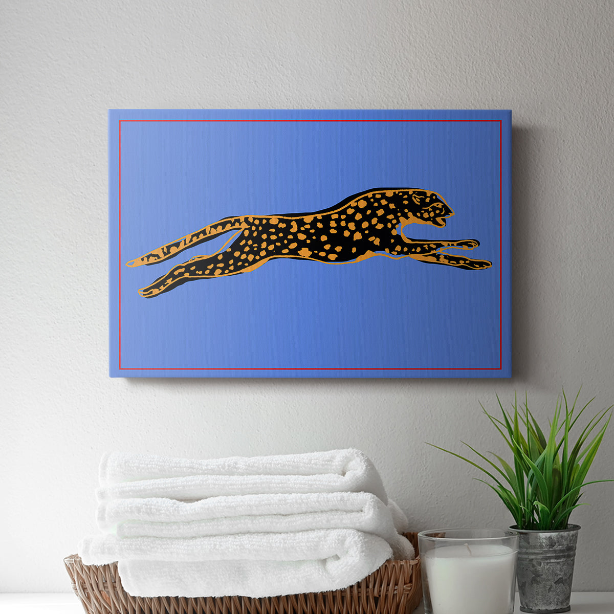 The Wild Leopard II - Canvas Art Print