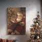 Warm Lantern Nativity at Night - Canvas Art Print