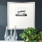 Modern Bath II Premium Framed Print Double Matboard