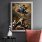 The Fall of the Rebel Angels - Ornate Framed Canvas Print