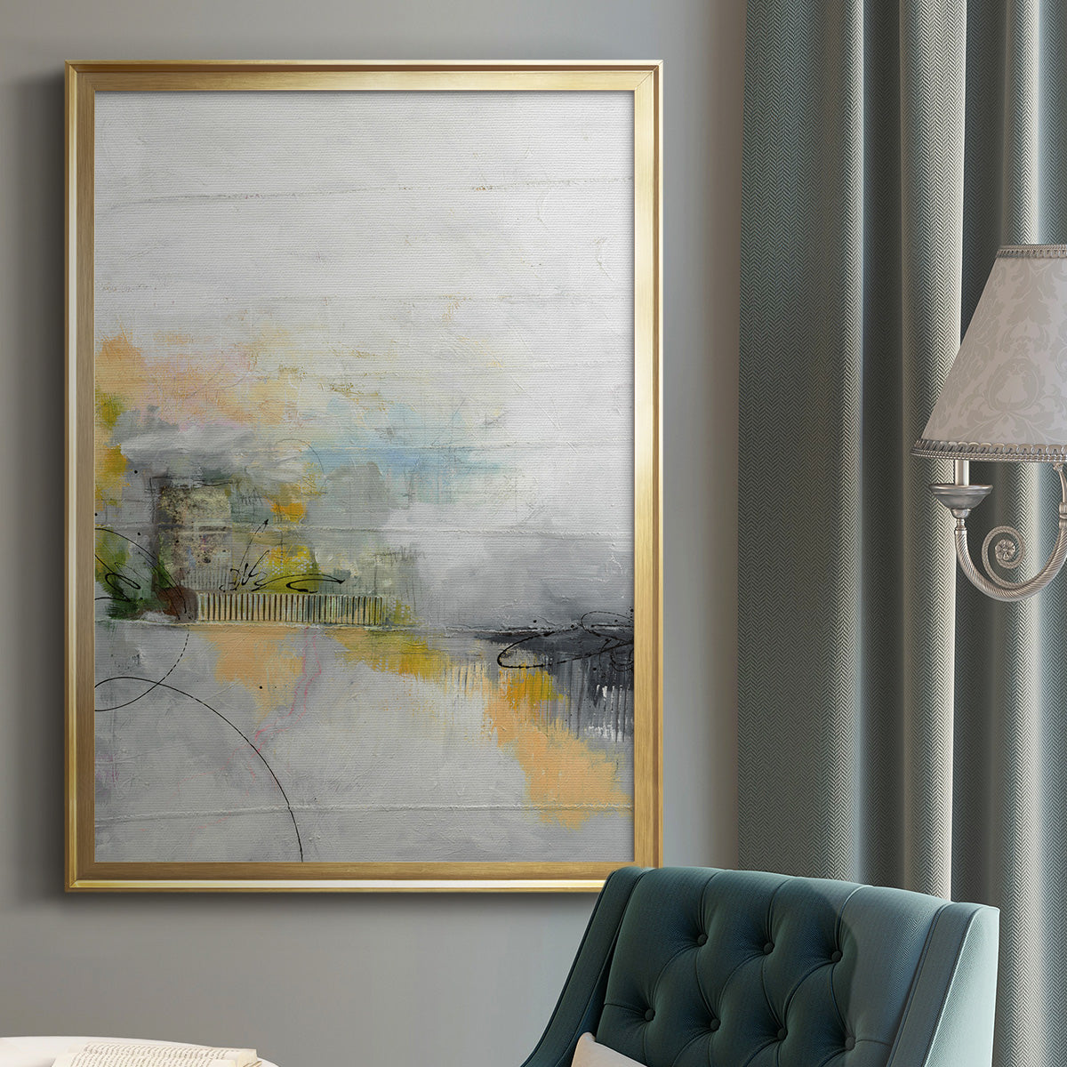 A Place of My Own - Modern Framed Canvas Print