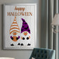 Halloween Gnomes - Modern Framed Canvas Print