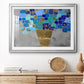 Blue Love - Modern Framed Art Print