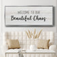 Beautiful Chaos - Floater Framed Canvas Print
