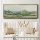 Vintage Landscape Sketch II - Floater Framed Canvas Print