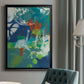 Tropical Graphics I - Modern Framed Canvas Print