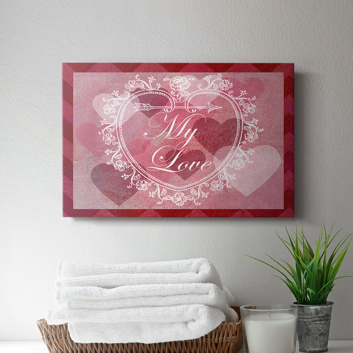 DIY Love Collection A - Canvas Art Print