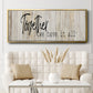 Together We Have - Floater Framed Canvas Print