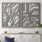 Dots and Dashes I - Premium Framed Canvas 2 Piece Set - Ready to Hang