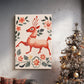 Twilight of Holly-Red Lantern - Canvas Art Print