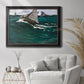 The Green Wave - Ornate Framed Canvas Print